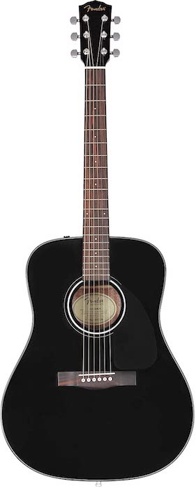 Fender CD 60 Acoustic Guitar - 9 Best Guitars for Beginners in India (2022) - Review & Comparison