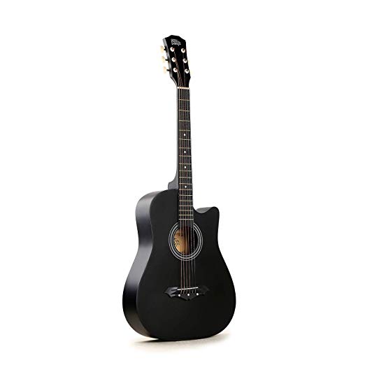 Intern INT 38C Acoustic Guitar Kit - 9 Best Guitars for Beginners in India (2022) - Review & Comparison