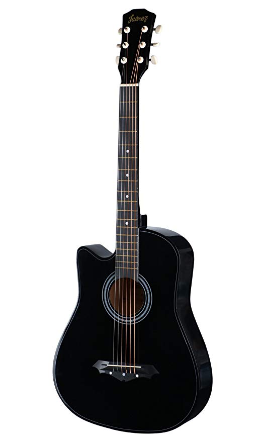 Juarez JRZ38C Acoustic Guitar - 9 Best Guitars for Beginners in India (2022) - Review & Comparison