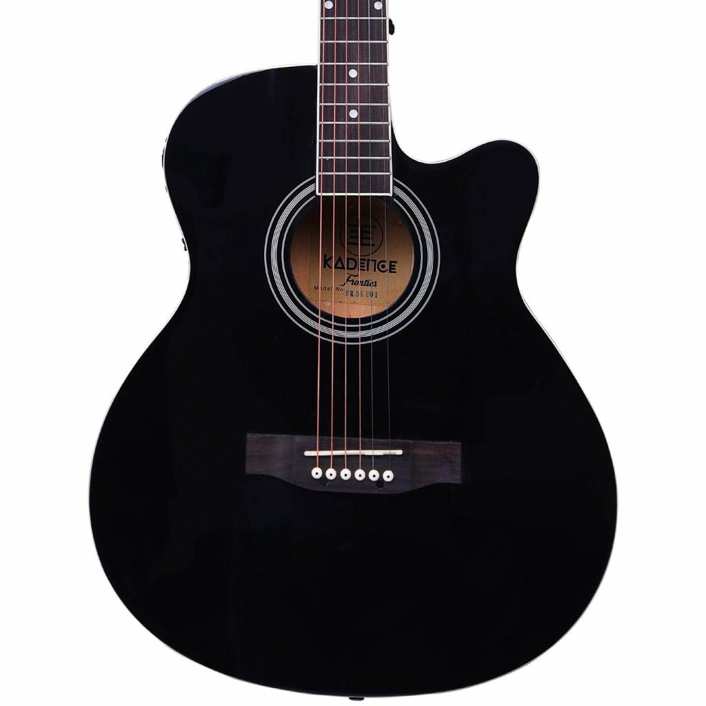 Kadence Frontier Series Black 2 1024x1024 - 7 Best Acoustic Guitar For Beginners & Experts in India