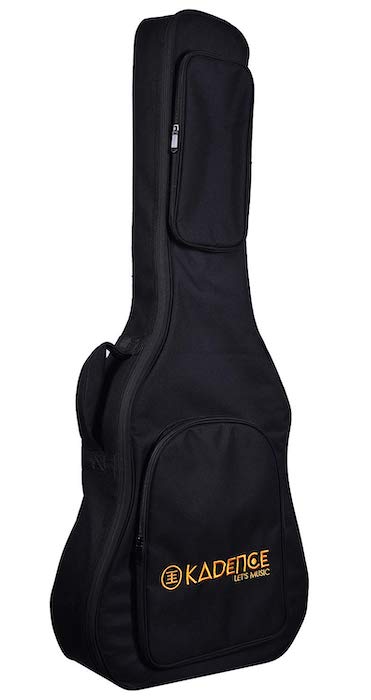 Kadence XA Series Heavy Padded Acoustic - 8 Best Guitar Bags in India - Buying Guide!